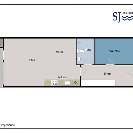 Stueplans Med Plads Til 4 Sj3124 Appartamento Henne Strand